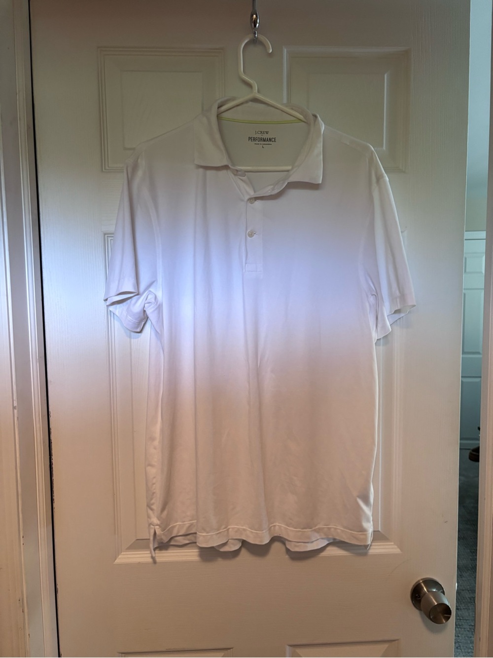Men's White Polo Shirt